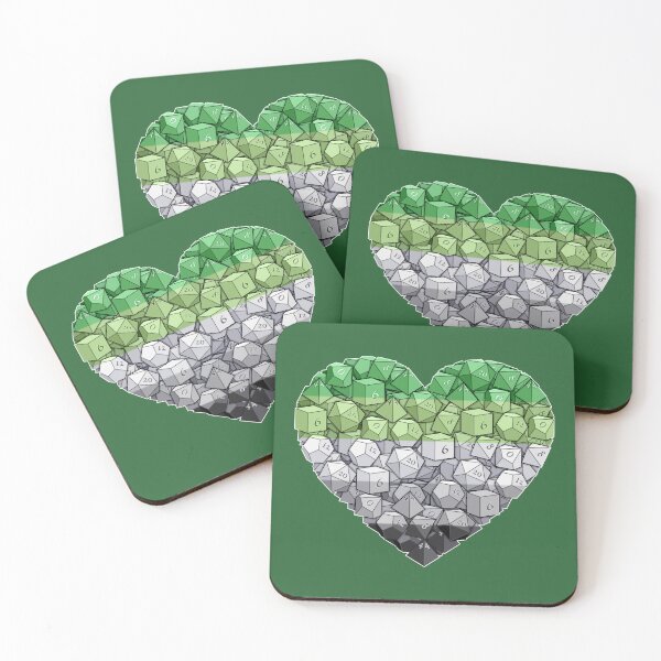 Item preview, Dice Heart - Aromatic Pride designed and sold by -Solarly-.