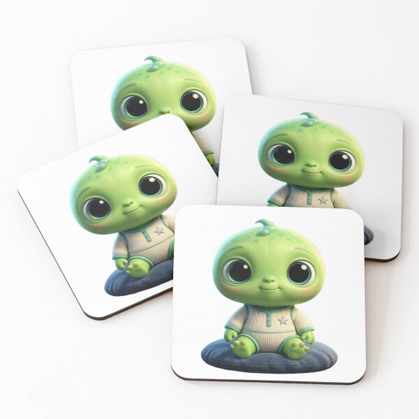 Item preview, Little Green Alien  designed and sold by TheEndDesign.