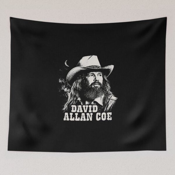 Item preview, David Allan Coe Retro designed and sold by ElijahMcBryde.