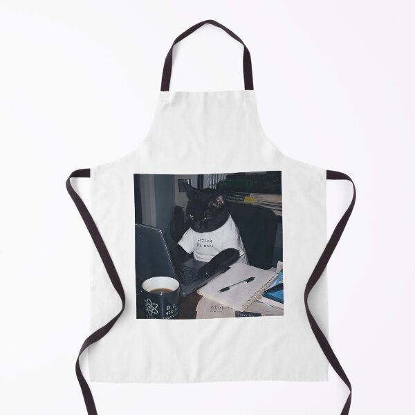 Item preview, Trying My Best Cat Meme Working Laptop designed and sold by SoyLamderma.