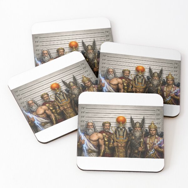 Item preview, Gods Lineup: Zeus, Jupiter, Ra, Odin & Indra Lineup  designed and sold by FyreHorse Designs.