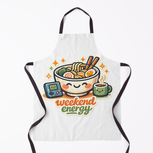 Item preview, Weekend Energy Cute Ramen Gamer Design designed and sold by Naviora.