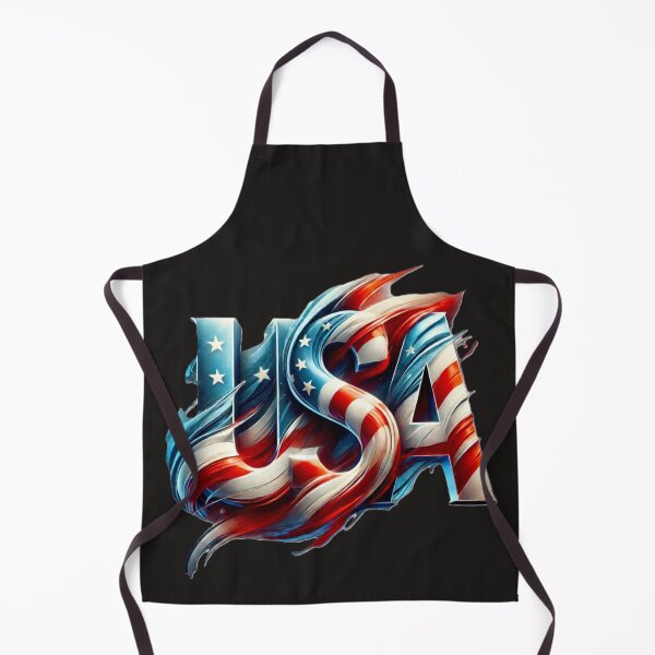 Item preview, Modern 3D USA Flag Typography Patriotic Art designed and sold by NCalNoveltees.