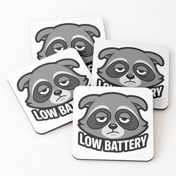 Item preview, Existentially Tired Raccoon Raccoon designed and sold by luiz1213.