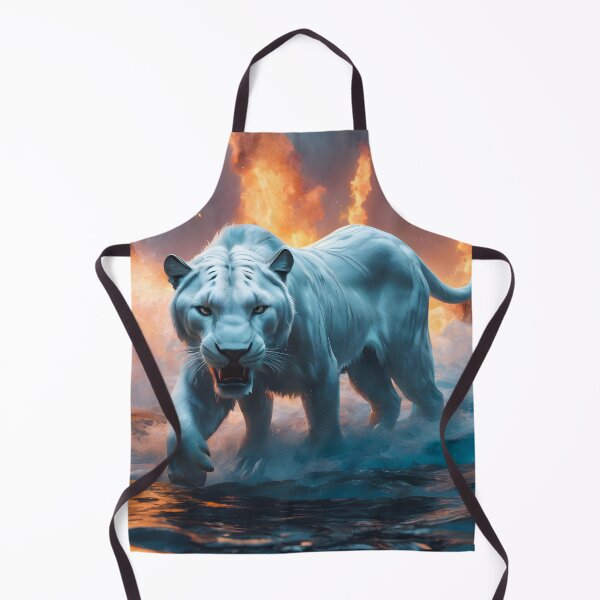 Item preview, Water bending tiger designed and sold by Elisa Miller.