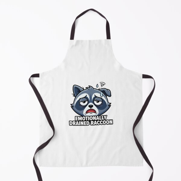 Item preview, Emotionally Drained Raccoon Raccoon designed and sold by luiz1213.