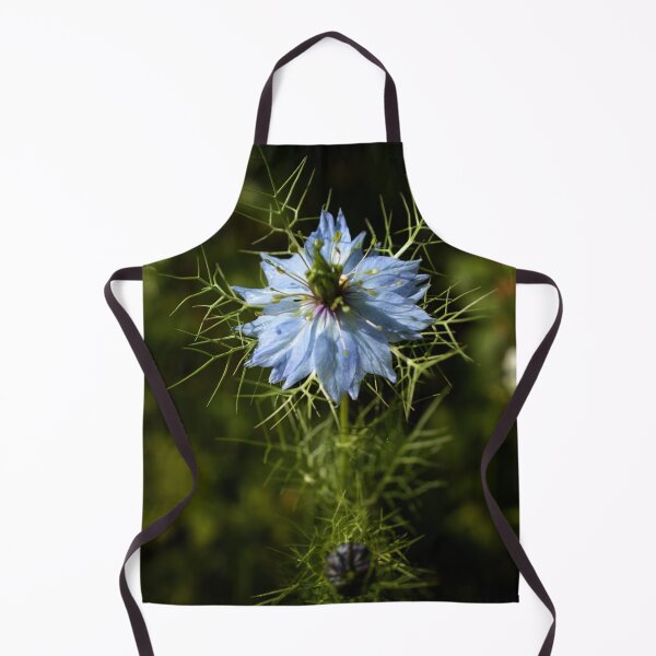 Aperçu de l'œuvre Blue Nigella Botanical Fine Art créée et vendue par SilentBloomLab.