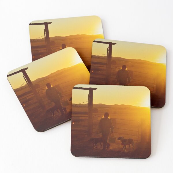 Item preview, FEED TIME ON THE FARM IN THE DUST AT DAYS END, DESIGN FOR COUNTRY THEME HOMES designed and sold by Barbara Jean Photo Art And Design.