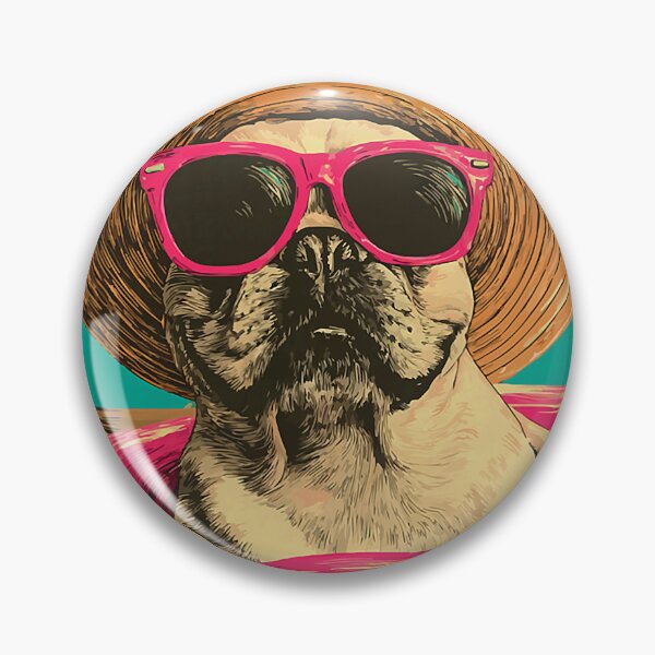 Item preview, Funny French Bulldog with Sunglasses Cute Dog Pool Party designed and sold by Littermin.