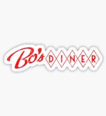 Bo's Diner (Flat Variant) - Baby Driver Sticker