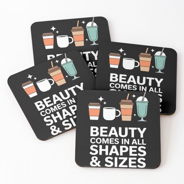 Item preview, Beauty Comes in All Shapes - Coffee Lover designed and sold by TrinaEspinoza.