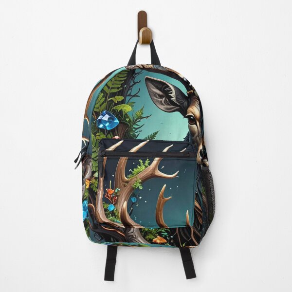 Item preview, ​Mystical Forest Stag Majestic Deer Artwork designed and sold by Kavin786.