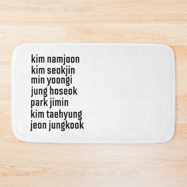 Item preview, Members Names Band designed and sold by hazywares.