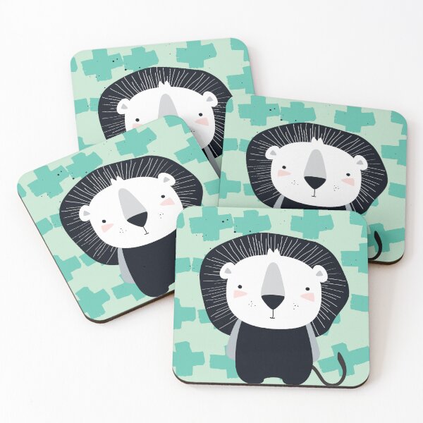 Item preview, Lion cub green designed and sold by pickaboo.