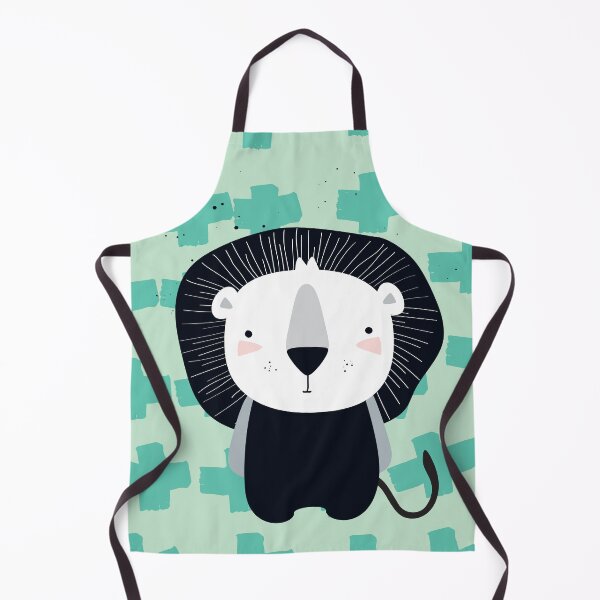 Item preview, Lion cub green designed and sold by pickaboo.