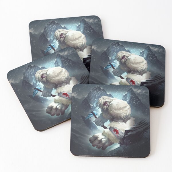 Item preview, Yeti of the Frozen Summit - Monster Mountain Game Art designed and sold by MonsterMountain.