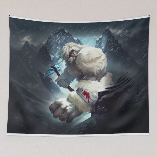 Item preview, Yeti of the Frozen Summit - Monster Mountain Game Art designed and sold by MonsterMountain.