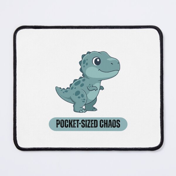 Item preview, Pocket-Sized Chaos Baby T-Rex designed and sold by Nene Bird Designs.