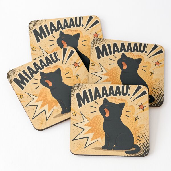 Item preview, Meow cat designed and sold by BC Designs.