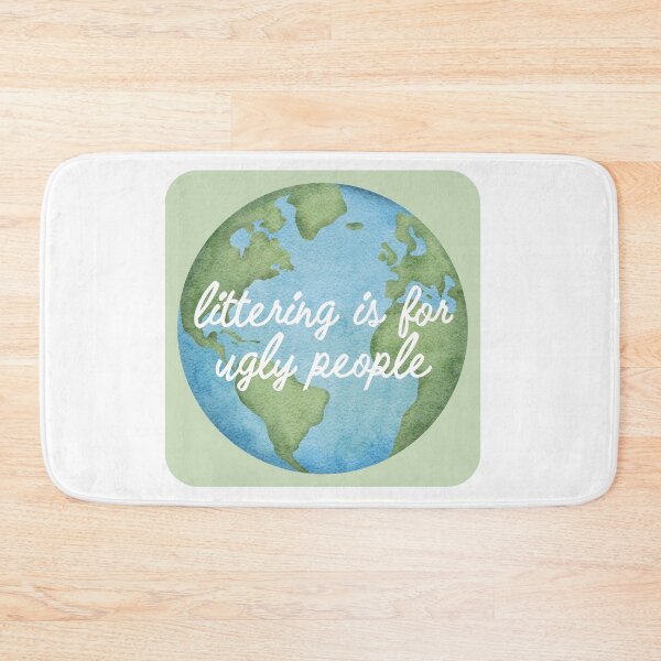 Item preview, Littering is for ugly people designed and sold by hazywares.
