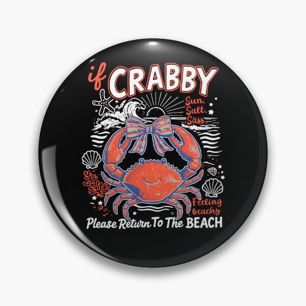 Item preview, If Crabby Please Return To The Beach designed and sold by Johnny-Store.