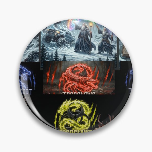 Item preview,  Monster Trucks Wizards and Dragons Mashup designed and sold by TOCOCLAWS.