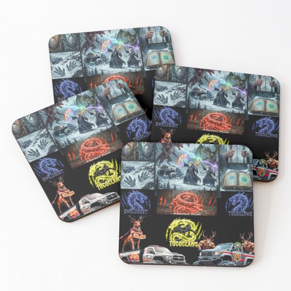 Item preview,  Monster Trucks Wizards and Dragons Mashup designed and sold by TOCOCLAWS.