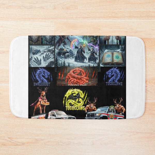 Item preview,  Monster Trucks Wizards and Dragons Mashup designed and sold by TOCOCLAWS.