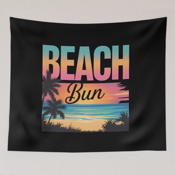 Item preview, Beach Bum Beach Summer Besties Fun Beach designed and sold by TrinaEspinoza.