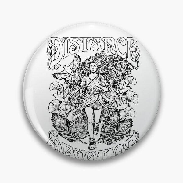 Item preview, Distance Devotion Running Woman designed and sold by graphixpolash.