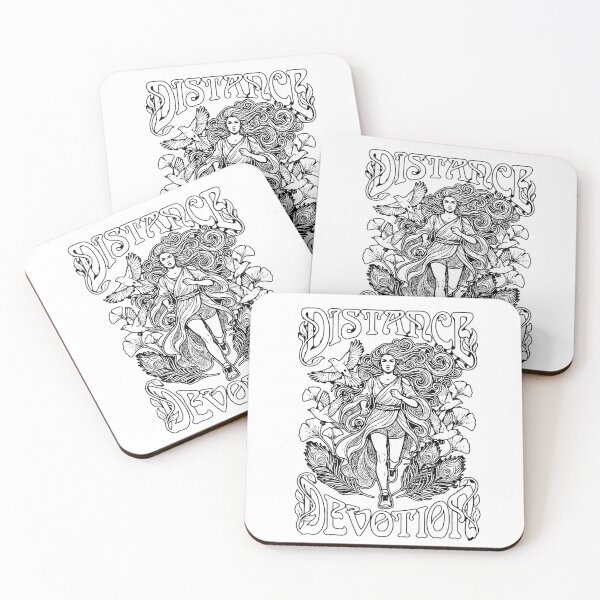 Item preview, Distance Devotion Running Woman designed and sold by graphixpolash.