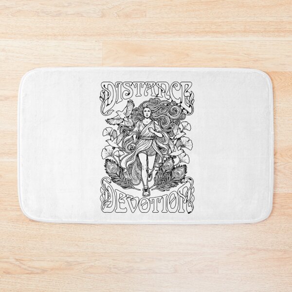 Item preview, Distance Devotion Running Woman designed and sold by graphixpolash.