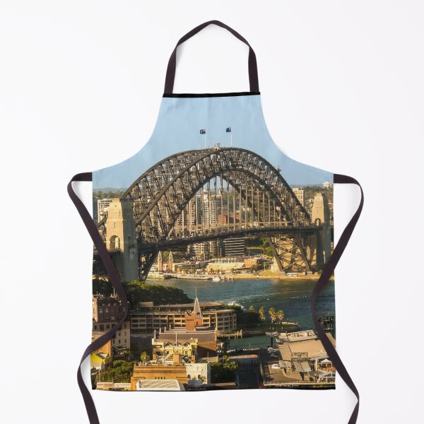 Item preview, Aerial View of Sydney Harbour Bridge |  Drone Perspective, NSW, Australia Art designed and sold by Ross.A.Campbell.
