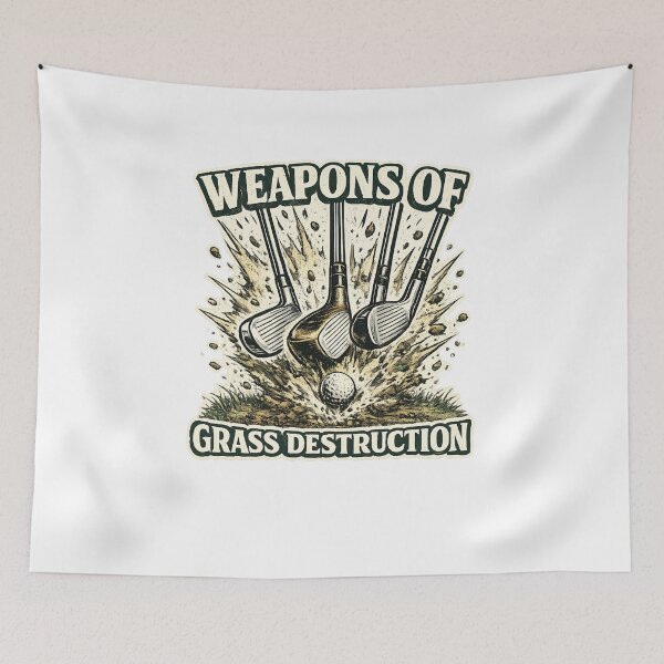 Item preview, Weapons of Grass Destruction Golf designed and sold by GarPrints.