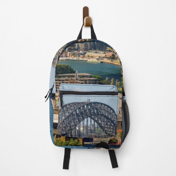 Item preview, Aerial Sydney Harbour & Harbour Bridge | Drone Perspective, NSW, Australia Art designed and sold by Ross.A.Campbell.