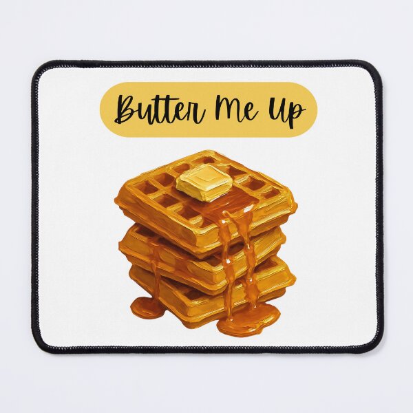 Item preview, Butter Me Up Funny Brunch Design designed and sold by Nene Bird Designs.