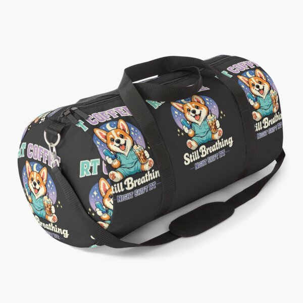 Item preview, Corgi Respiratory Therapist Shirt RT Coffee Night Shift Respiratory Therapy Gift Cute Medical Dog Tee designed and sold by ClinicalHubs.