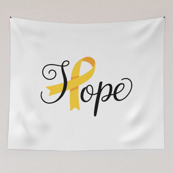 Item preview, Bone Cancer Awareness Yellow Ribbon designed and sold by TrinaEspinoza.