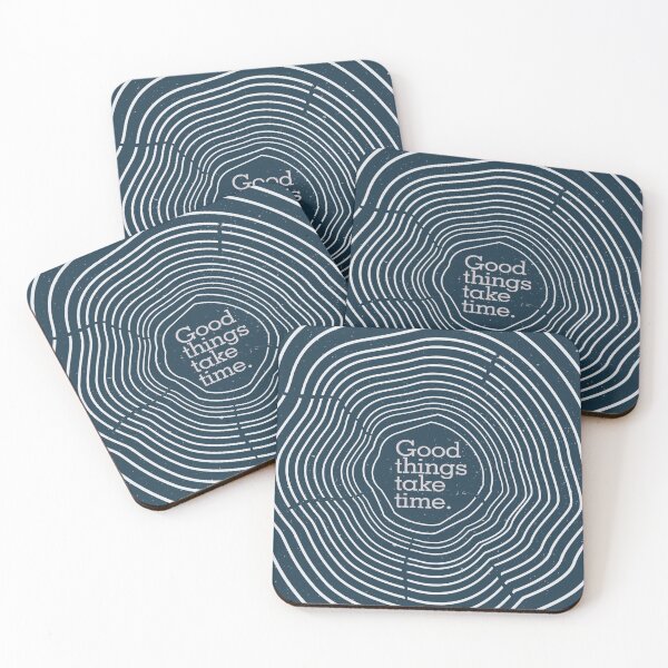 Item preview, Good things take times quote pattern designed and sold by artbundleindia.