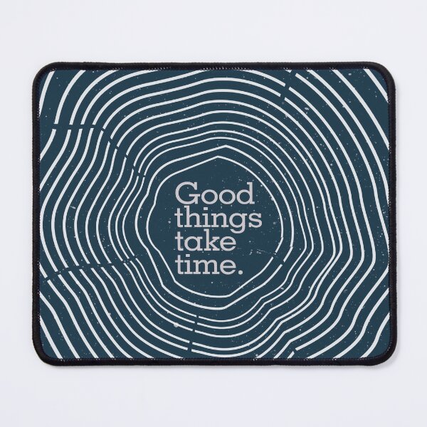 Item preview, Good things take times quote pattern designed and sold by artbundleindia.