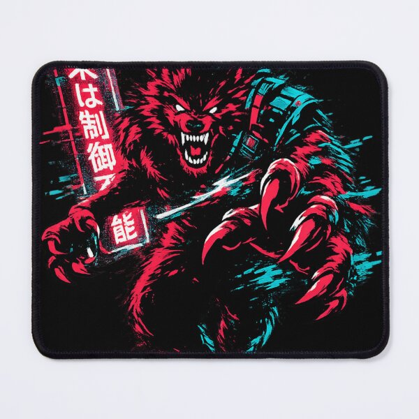 Item preview, Cyberpunk Werewolf - Wolf Streetwear designed and sold by JonelCrafts.
