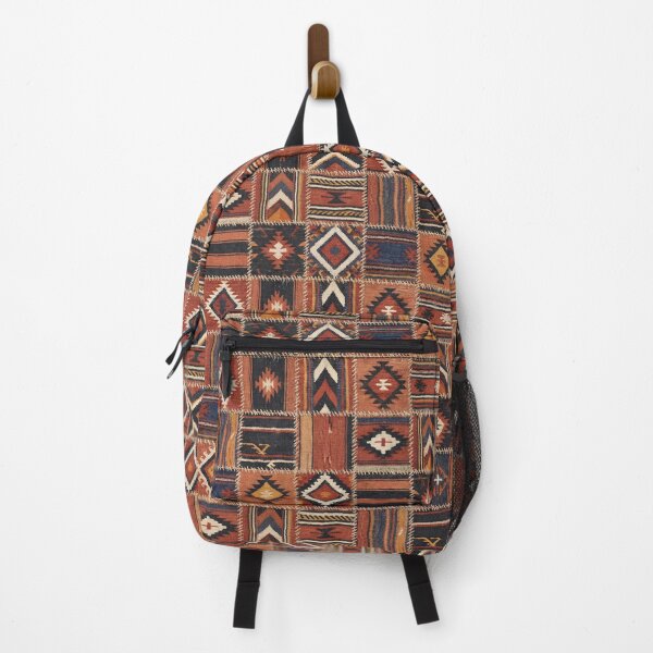 Item preview, Rustic Patchwork Kilim Geometric Tapestry designed and sold by arteresting-art.