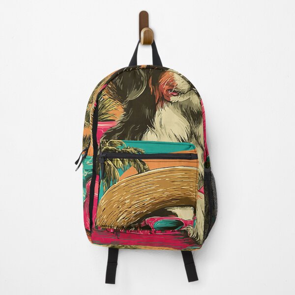Item preview, Summer Bernese with Sunglasses Cute Dog Tropical Pool Party designed and sold by Littermin.