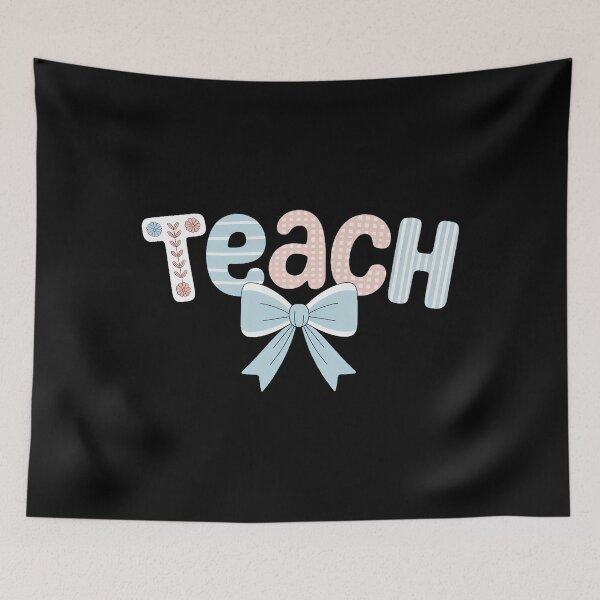 Item preview, Coquette Bow Teach Teacher Happy First Day Back to School designed and sold by TrinaEspinoza.