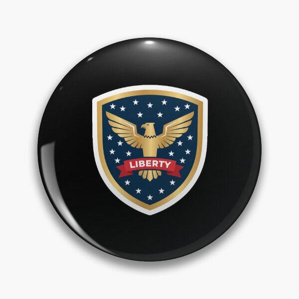 Item preview, Liberty Eagle Patriotic Shield USA Stickers designed and sold by FestivityFinds.