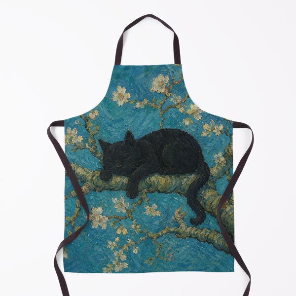 Item preview, Un gato y flor de almendro designed and sold by BC Designs.