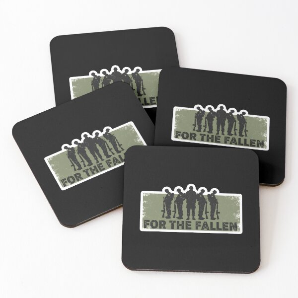 Item preview, For The Fallen Military Tribute Veteran Stickers designed and sold by FestivityFinds.