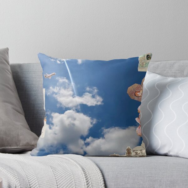 Item preview, Sunlit Wanderlust: Vintage Travel & Sky Collage designed and sold by AozoraMemories.