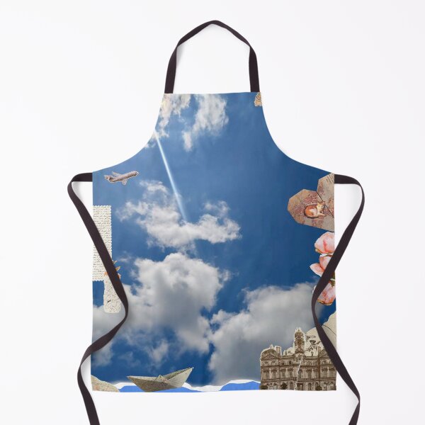 Item preview, Sunlit Wanderlust: Vintage Travel & Sky Collage designed and sold by AozoraMemories.