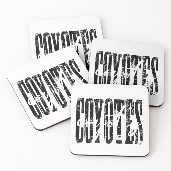 Item preview, Trendy Coyotes Script Mascot Typography Athletic Sports Team Wild Animal Aesthetic designed and sold by Buzzlekrun.